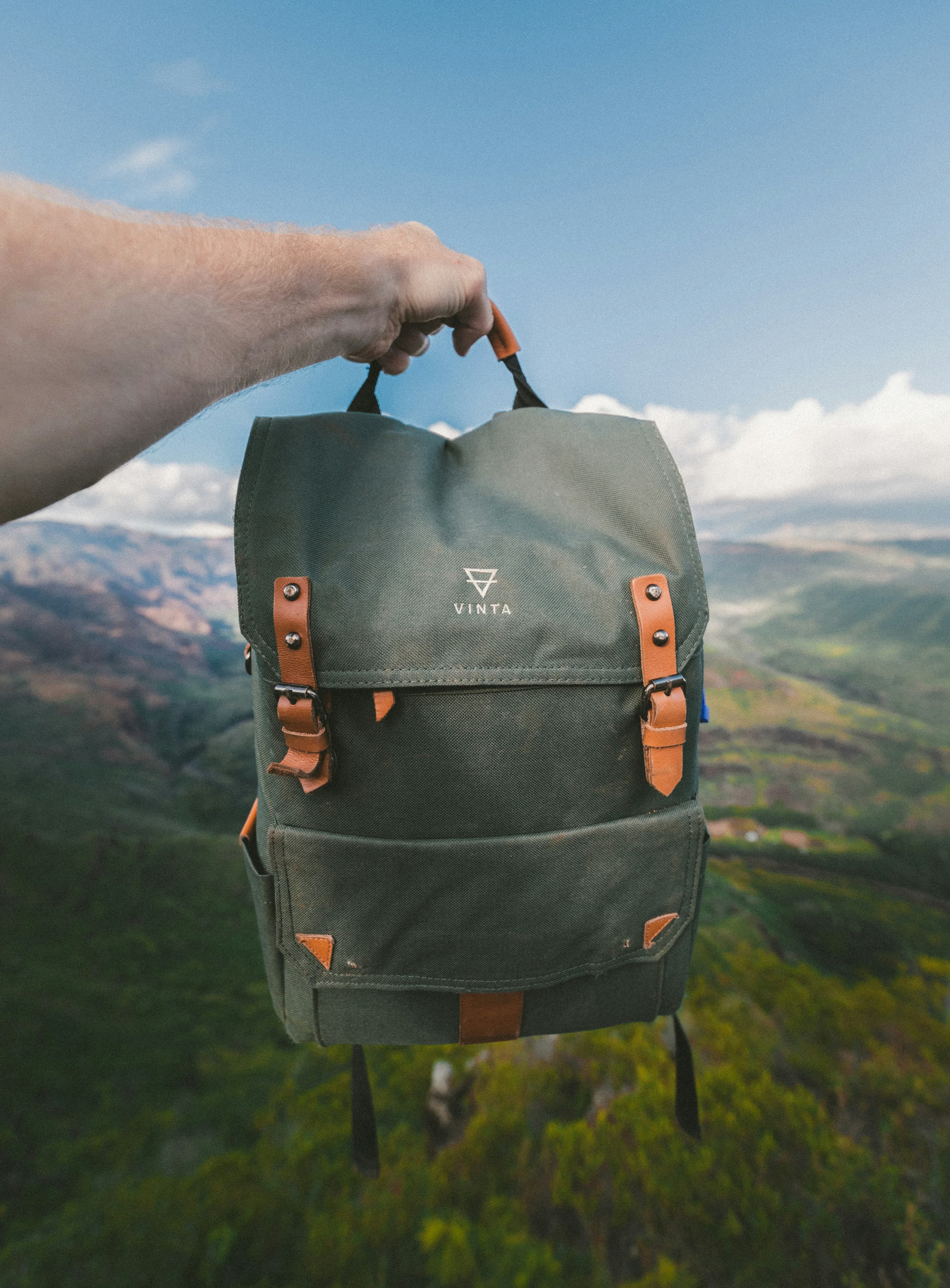 Leather Backpack